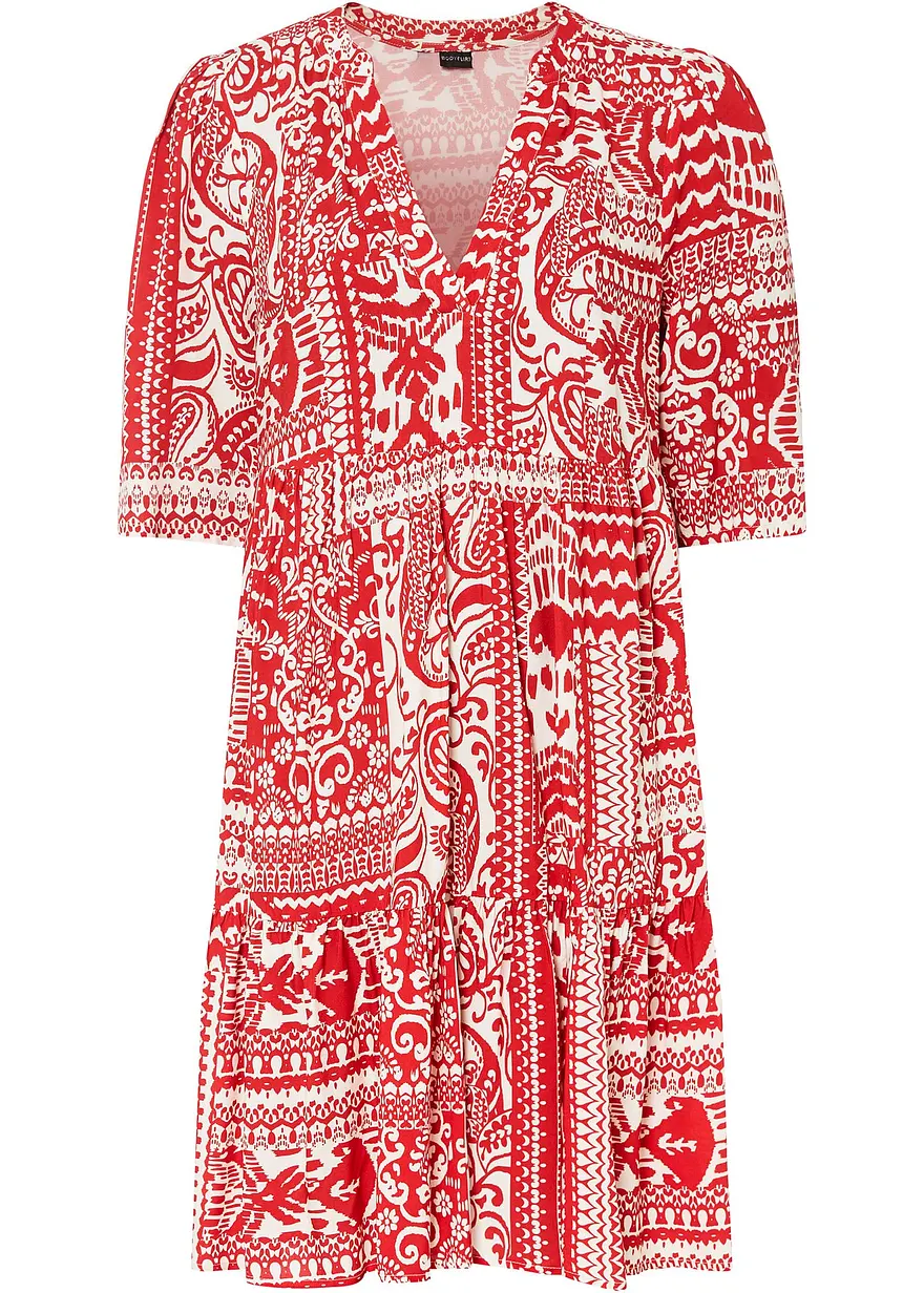 Tunika-Kleid aus nachhaltiger Viskose