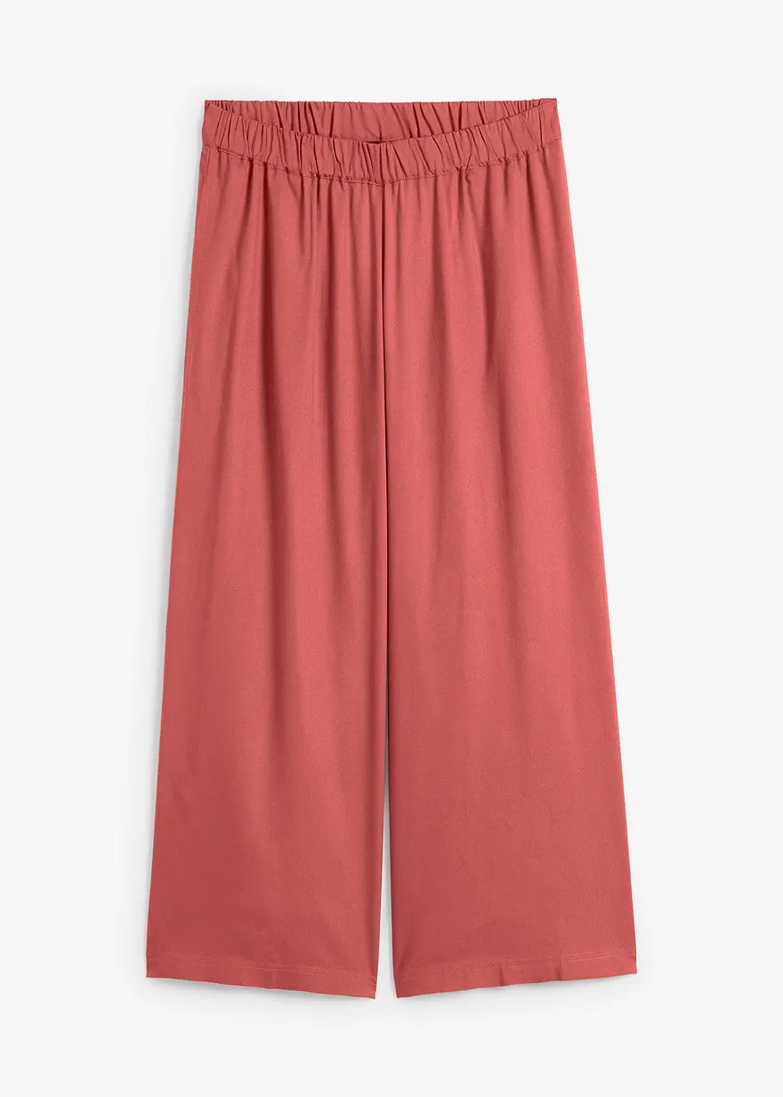 Weite Culotte aus nachhaltiger Viskose