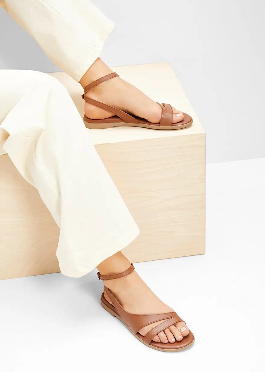 Sandale aus Leder