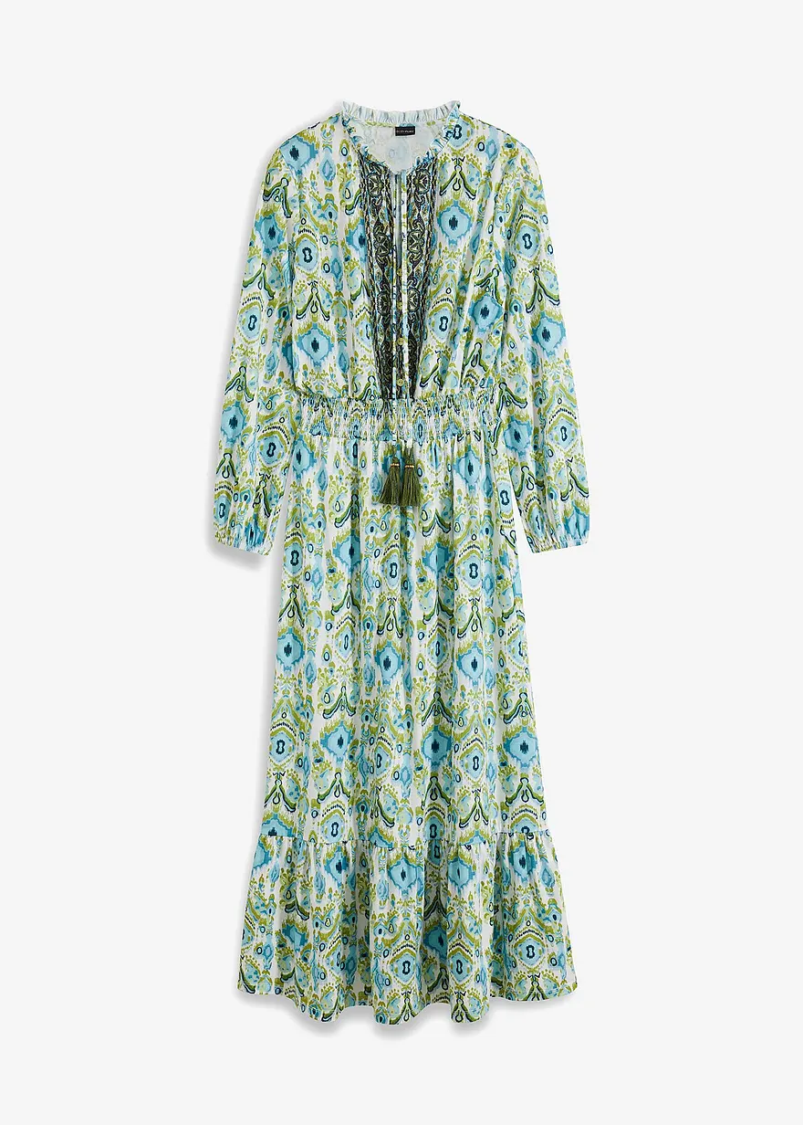 bedrucktes Maxikleid