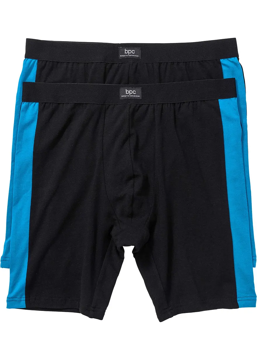 Lange Boxershorts eng (2er Pack)