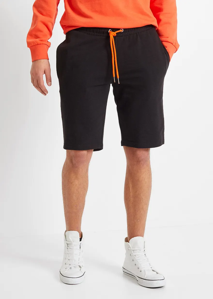 Sweat-Bermuda aus reiner Baumwolle