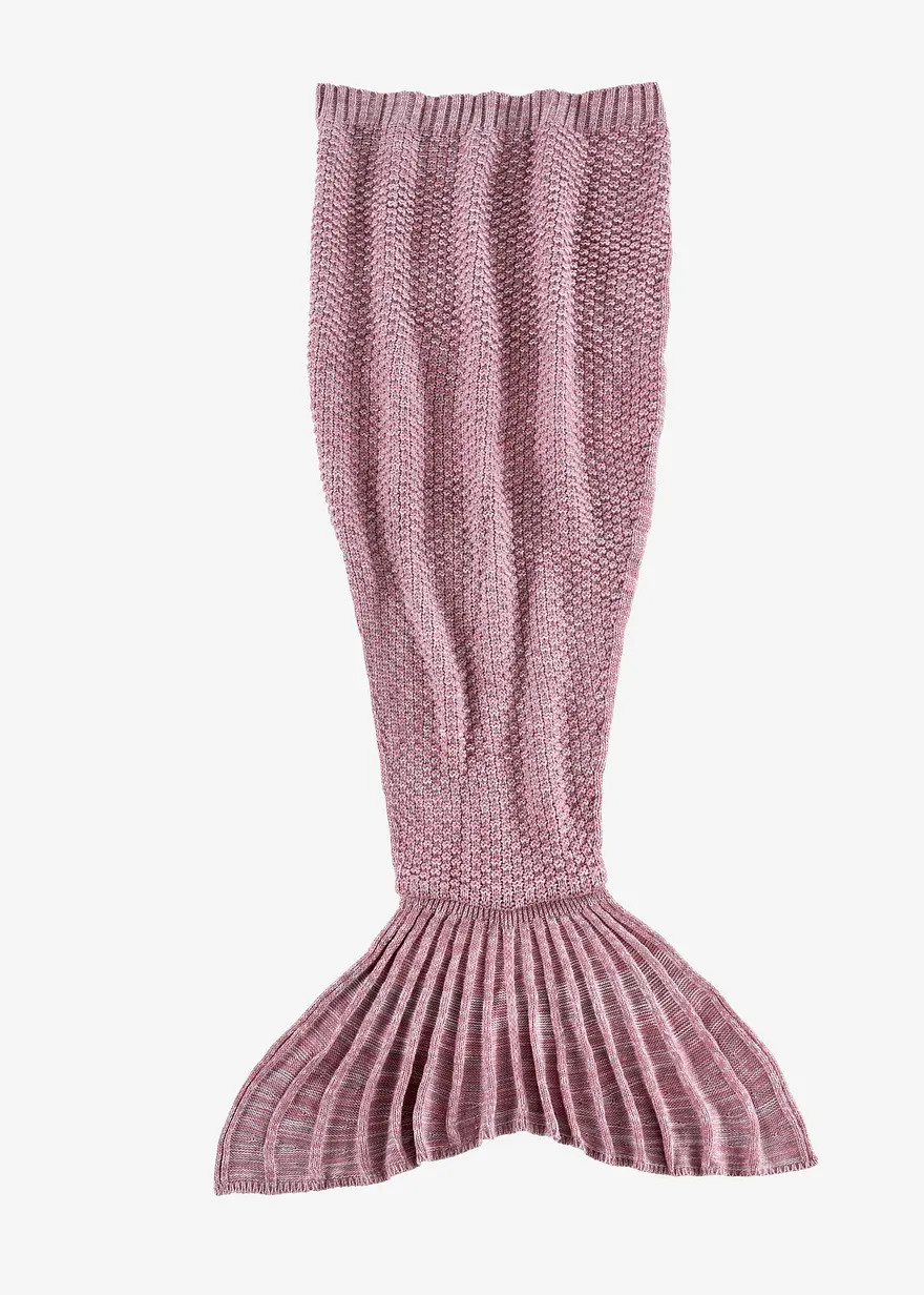 Kuscheldecke in Mermaid-Form