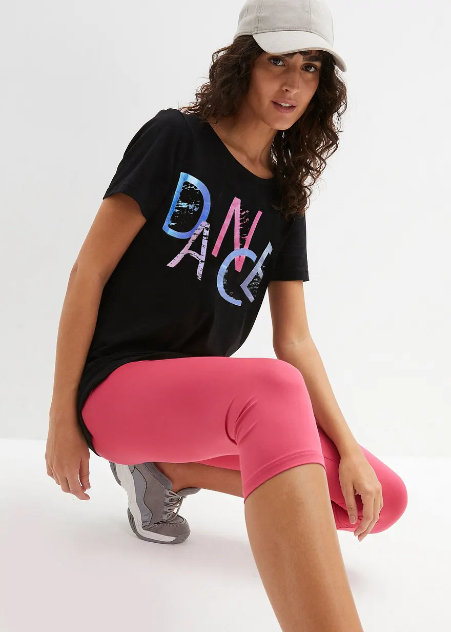 T-Shirt mit Retro-Print
