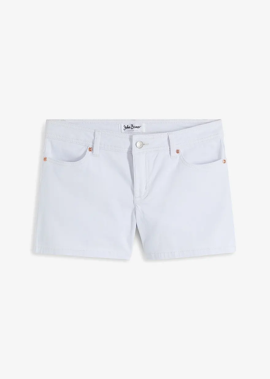 Jeansshorts, Mid Waist