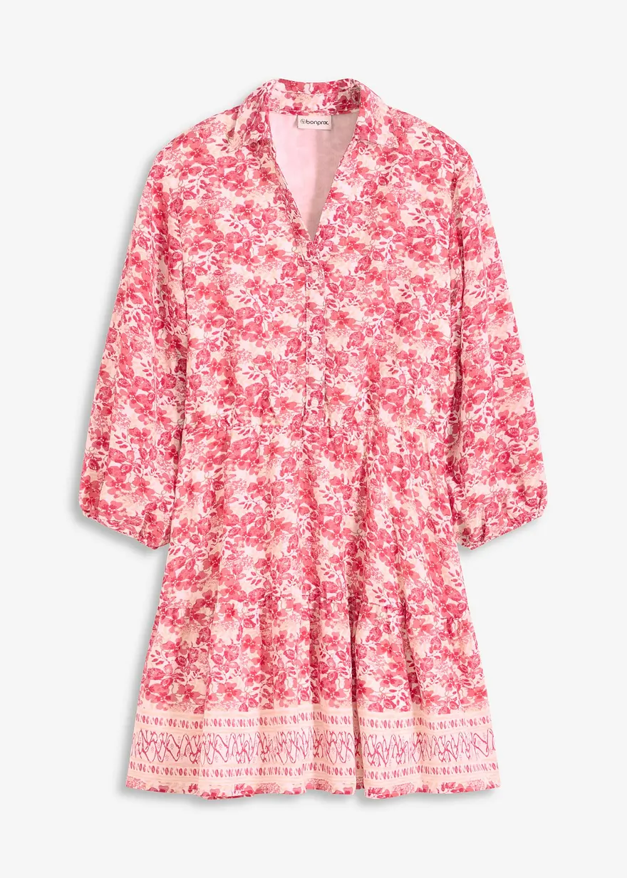 Kleid im Leinen-Look