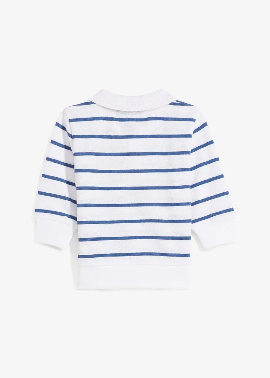 Pique-Poloshirt aus reiner Bio-Baumwolle