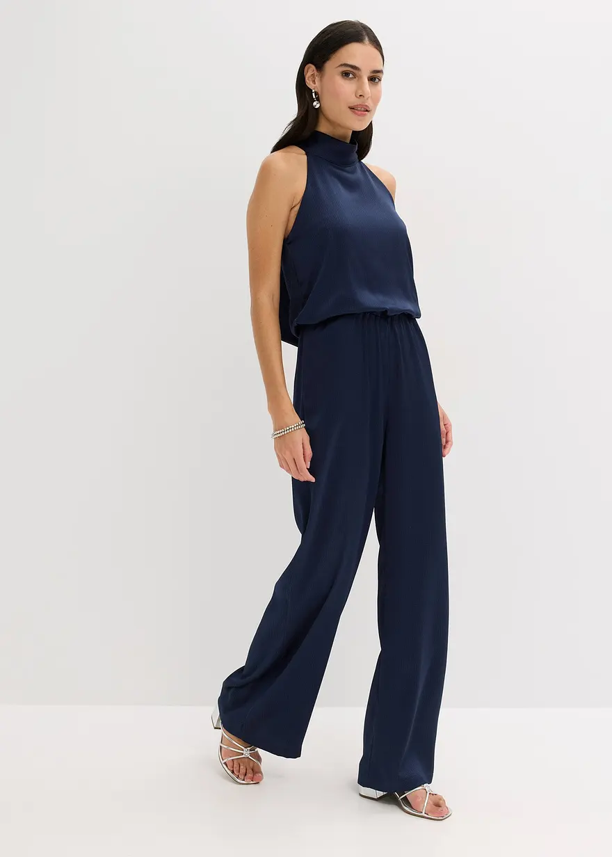 Overall aus strukturiertem Satin