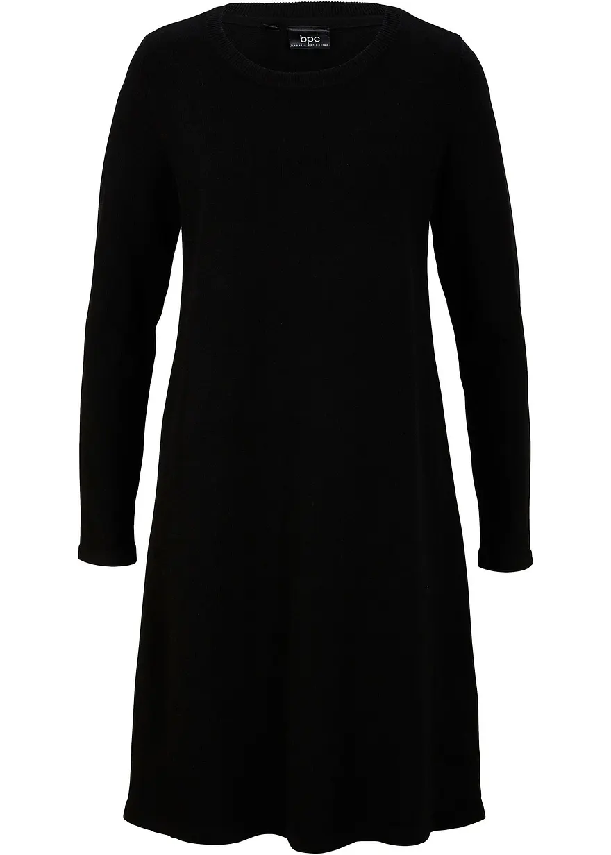 Strickkleid mit recycelter Baumwolle