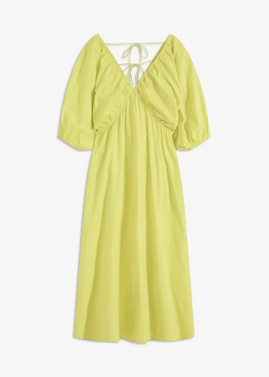 Maxikleid aus reiner Bio-Baumwolle