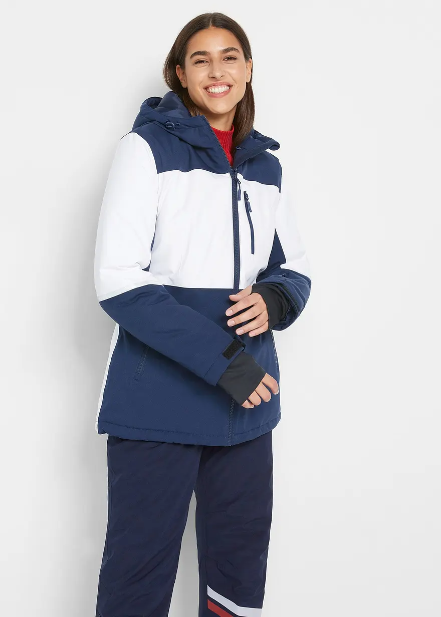 wasserdichte Ski Funktionsjacke mit Kapuze