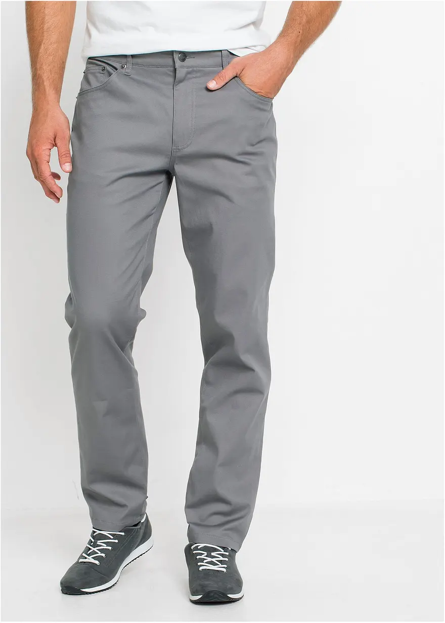 Regular Fit Stretch-Thermohose, Straight