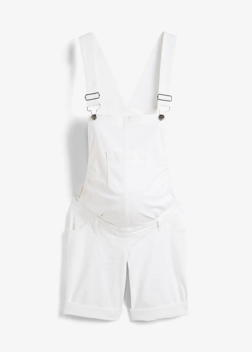 2-in-1 Umstands-Latzshorts und Bermuda-Latzshorts