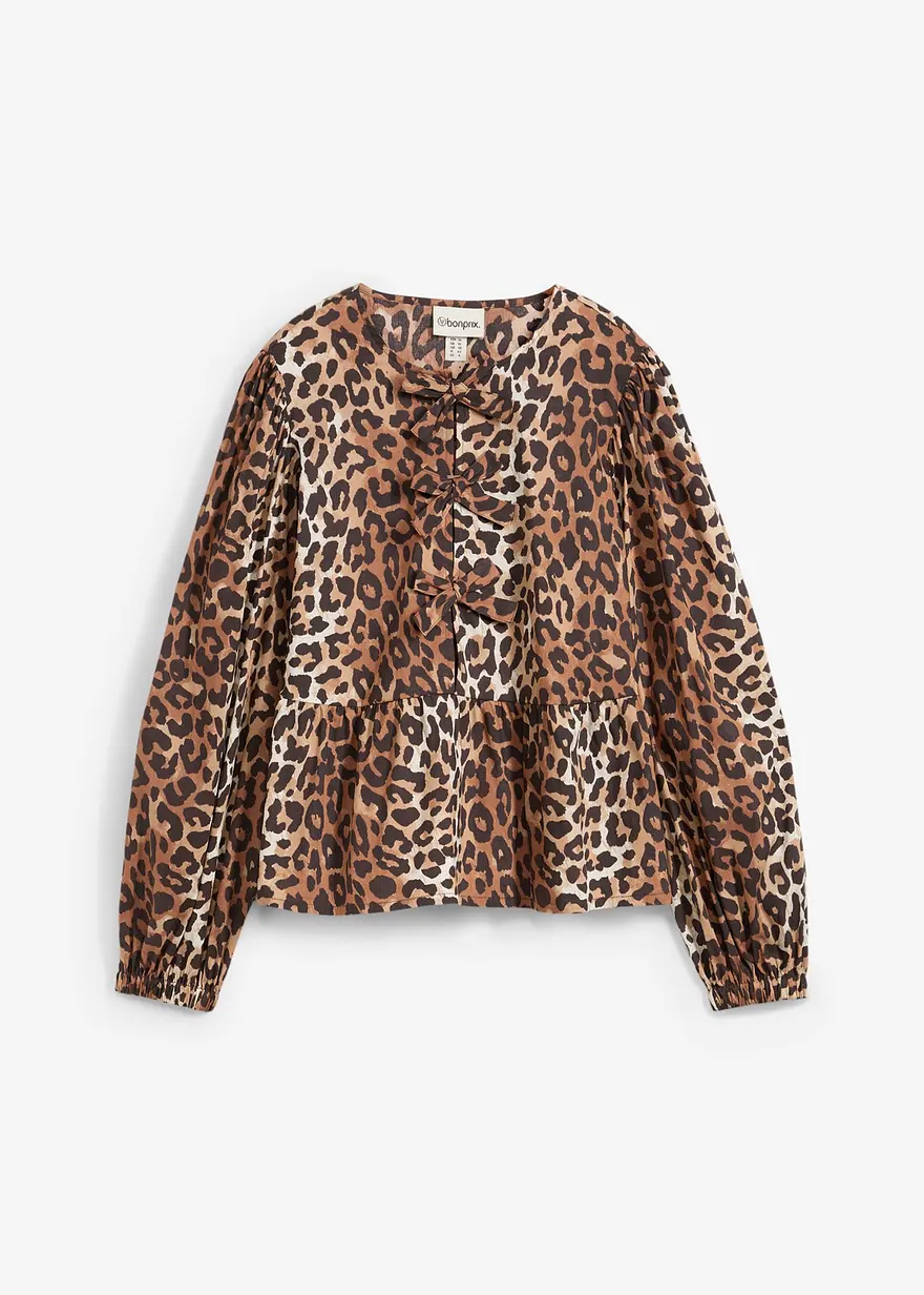Bluse mit Schleifendetails