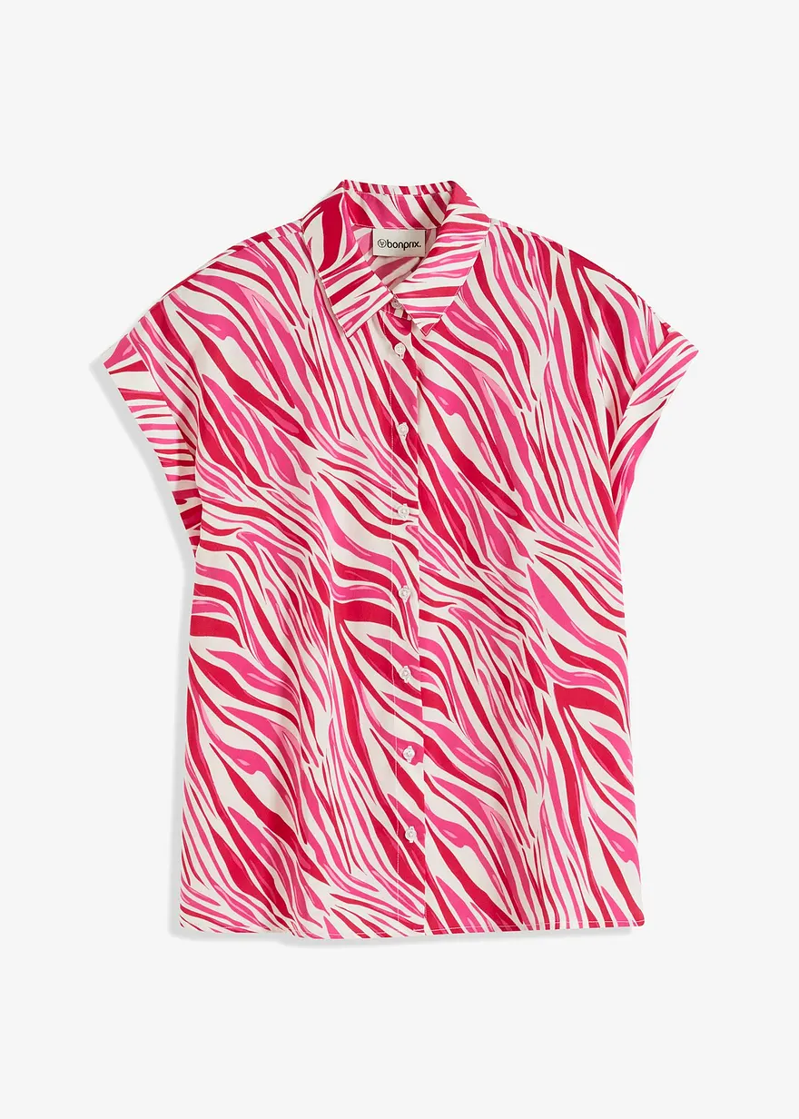 bedruckte Bluse