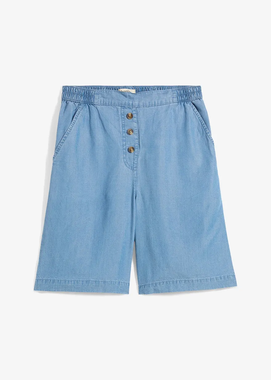 Schlupf-Shorts aus Lyocell