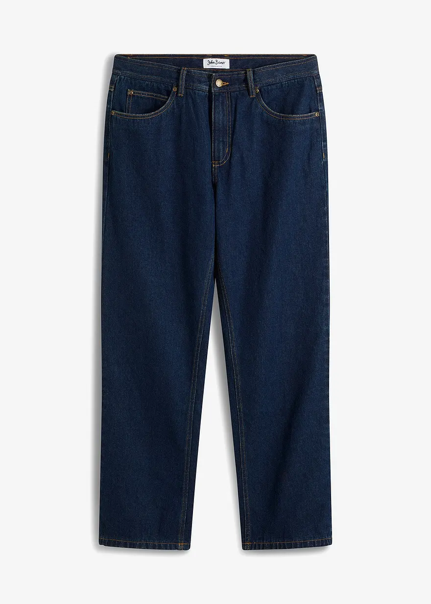 Thermo Classic Fit Jeans mit Flanellfutter, Straight