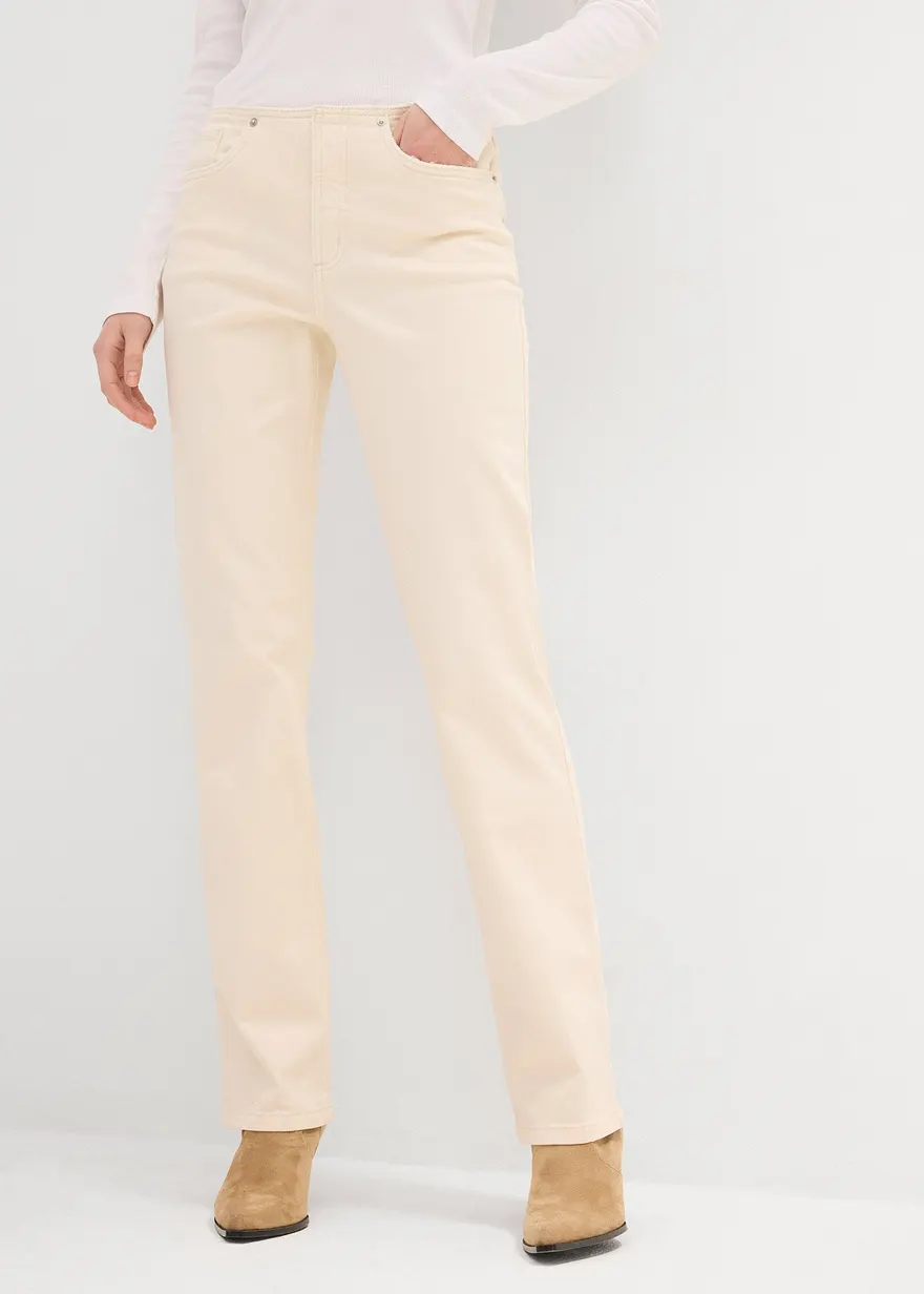 Straight-Jeans, Mid Waist