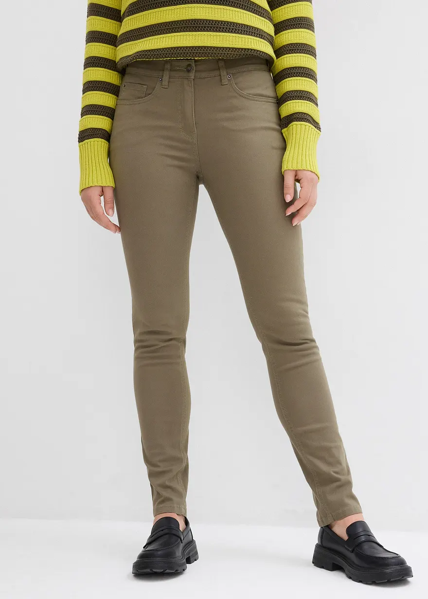 Slim-Fit-Jeans Mid Waist, Bequembund