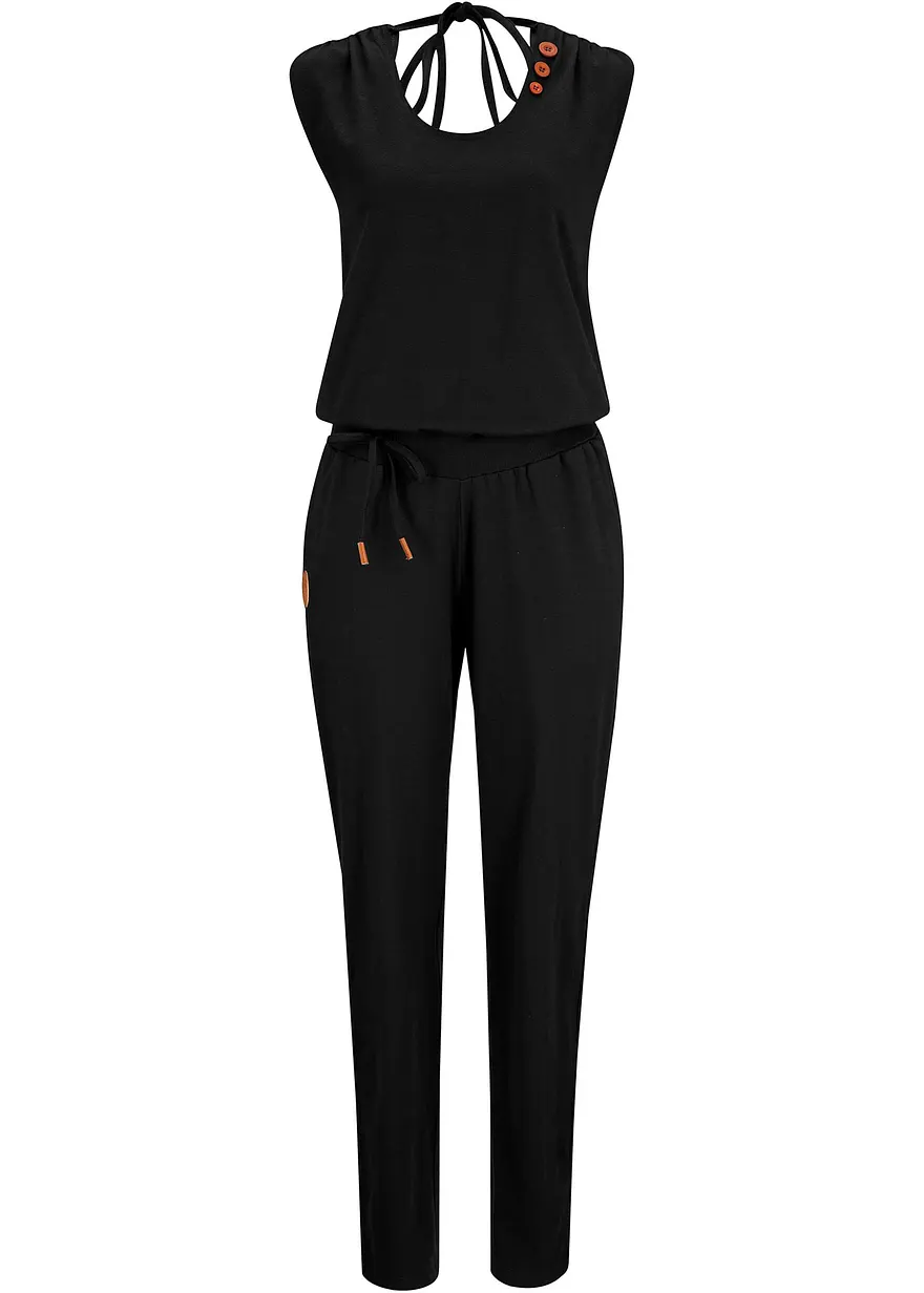 Jersey-Overall aus Baumwoll-Mix
