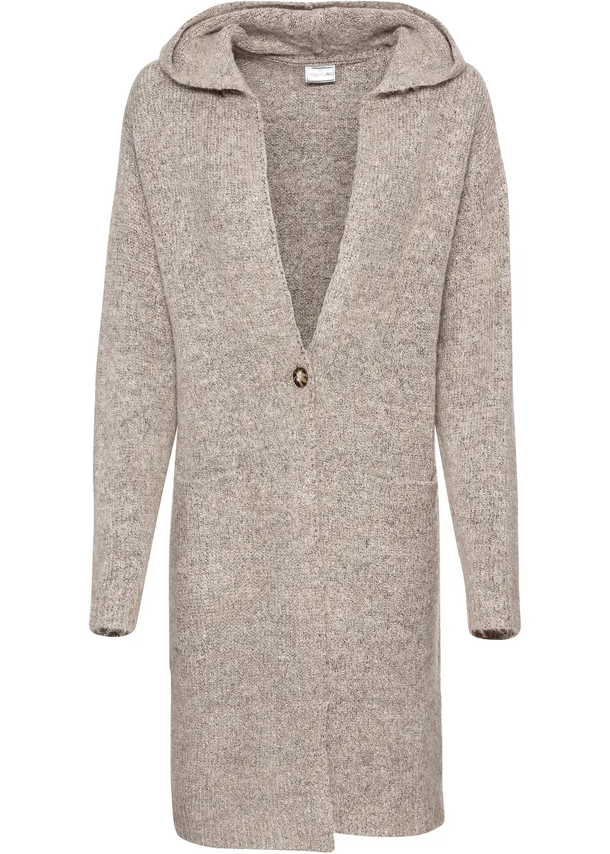 Longstrickjacke