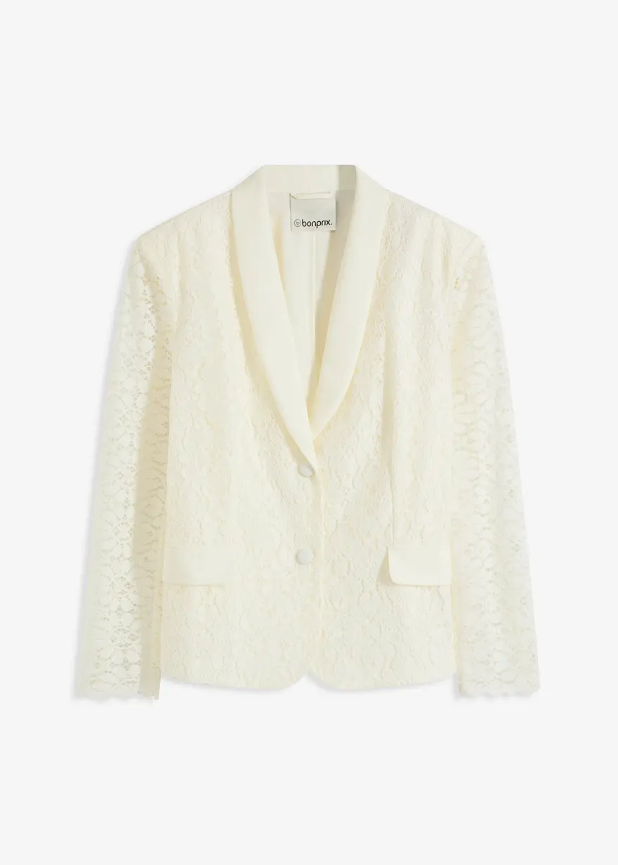 Blazer aus Spitze