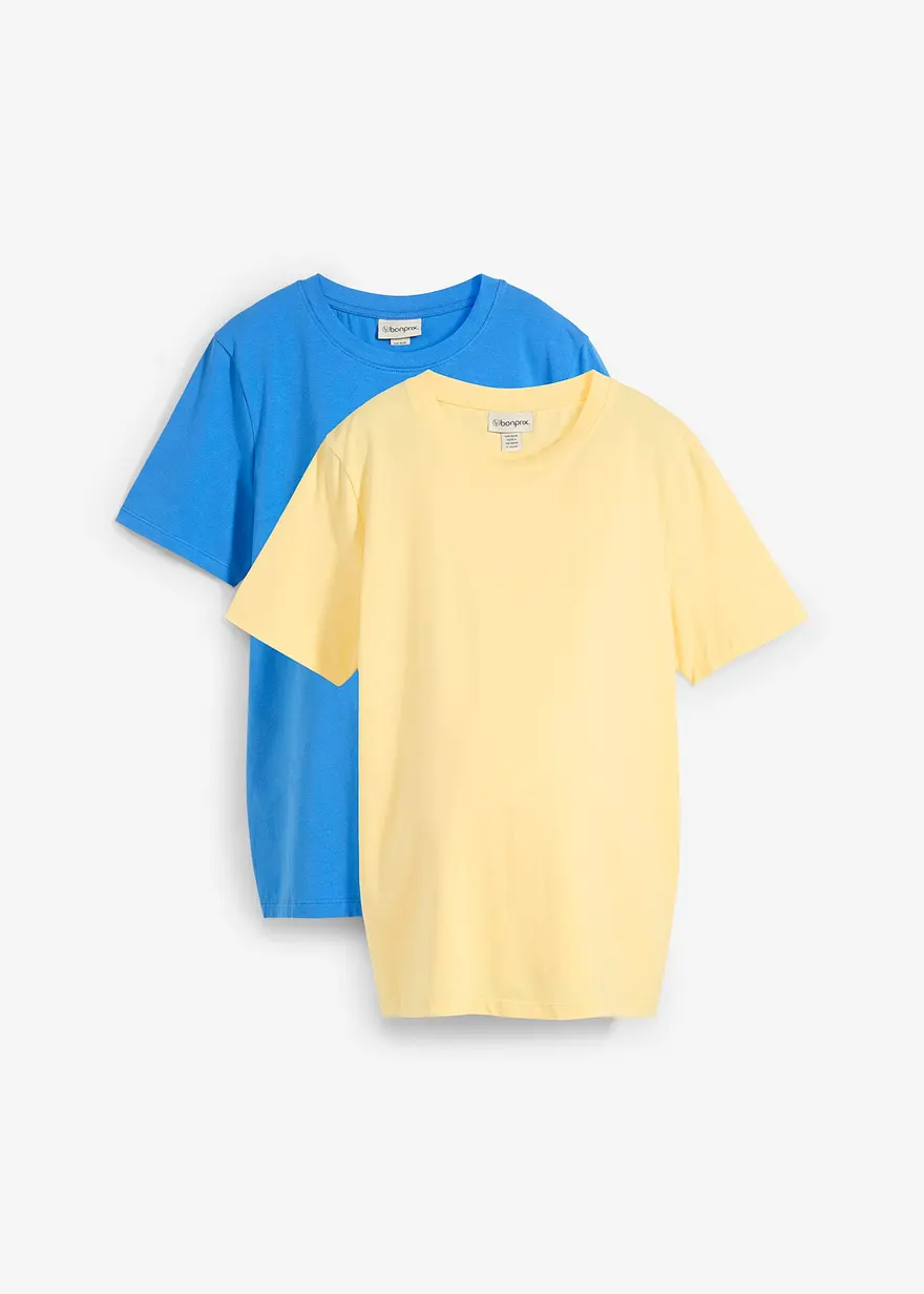 Umstandsshirts aus Bio-Baumwolle (2er Pack)
