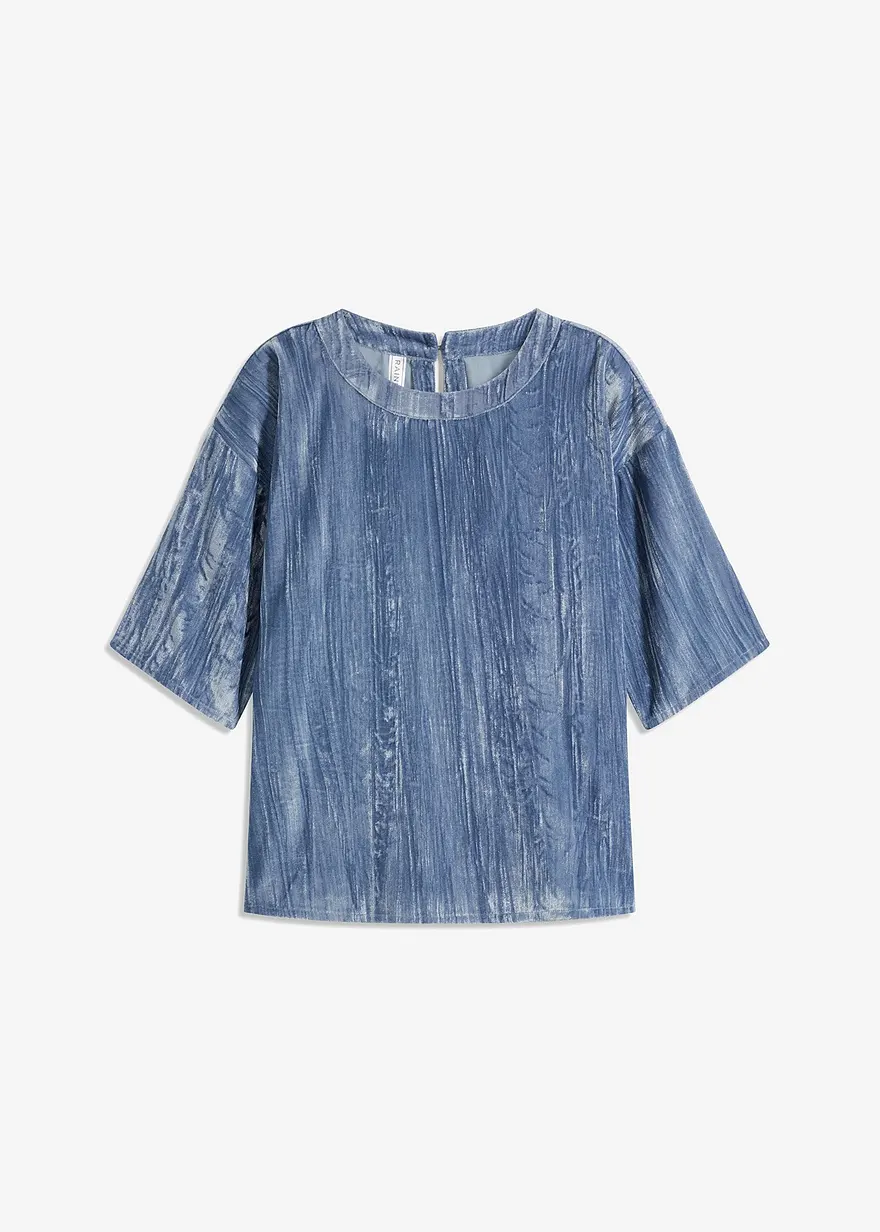 Lässiges Shirt aus Samt