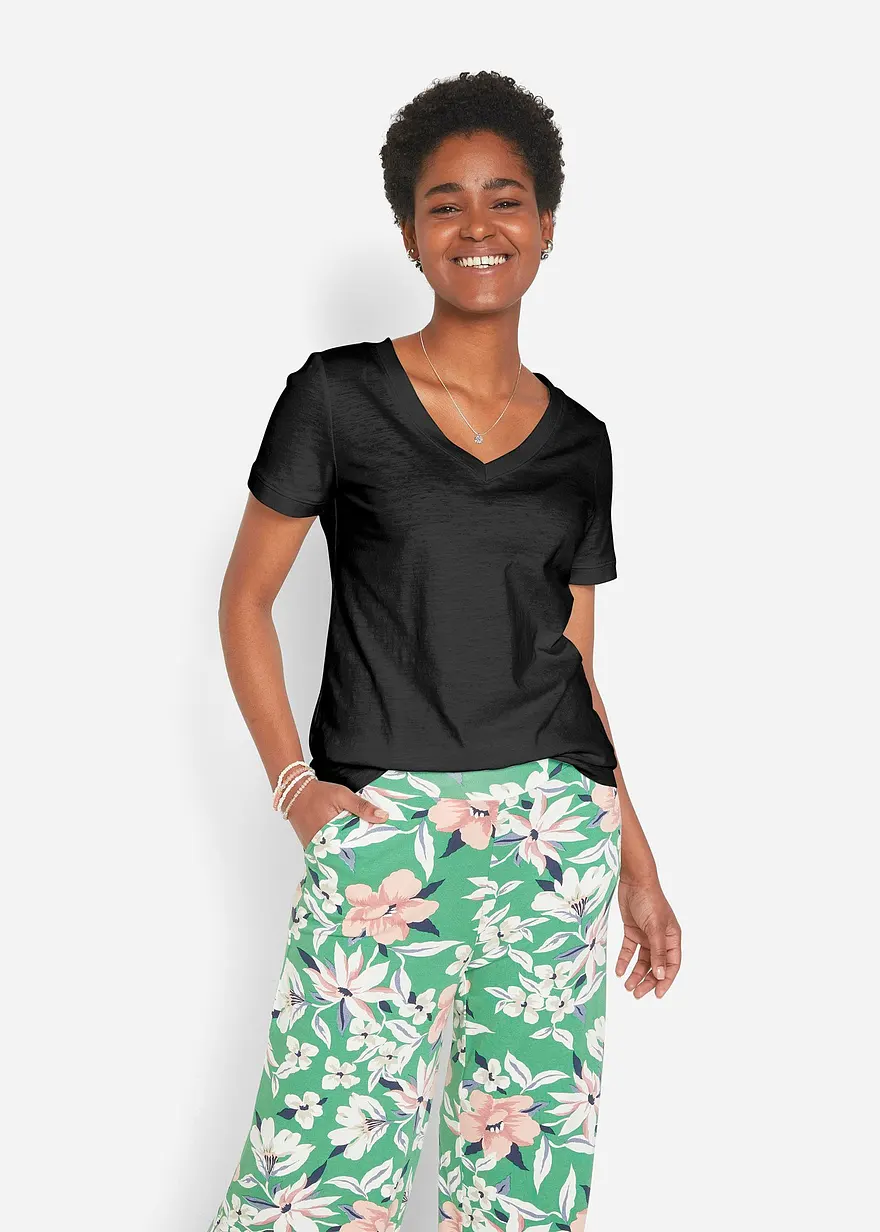 T-Shirt aus reiner Baumwolle