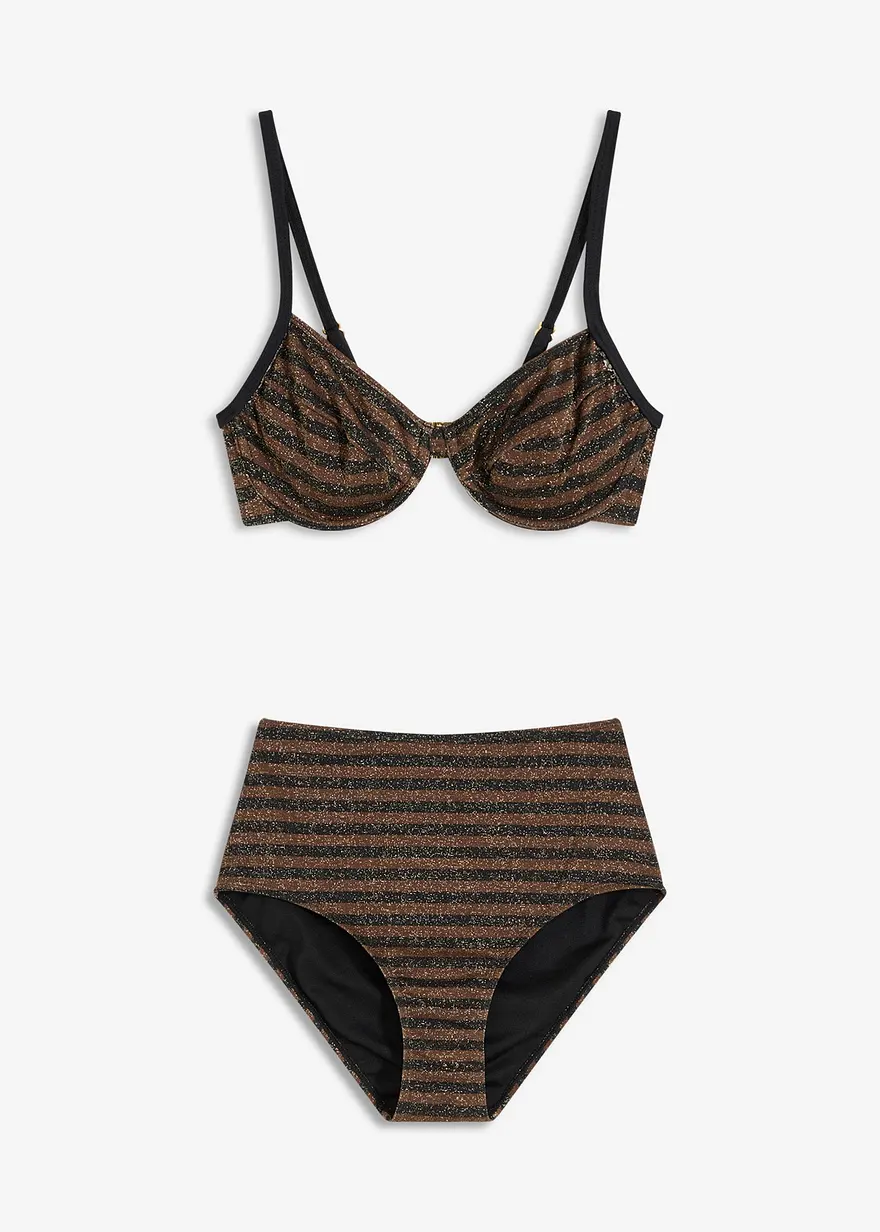 Glitzernder Bügel Bikini (2-tlg.Set)