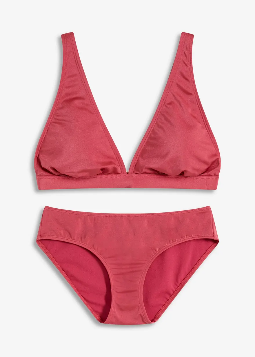 Bikini (2-tlg.Set) aus glänzendem Material
