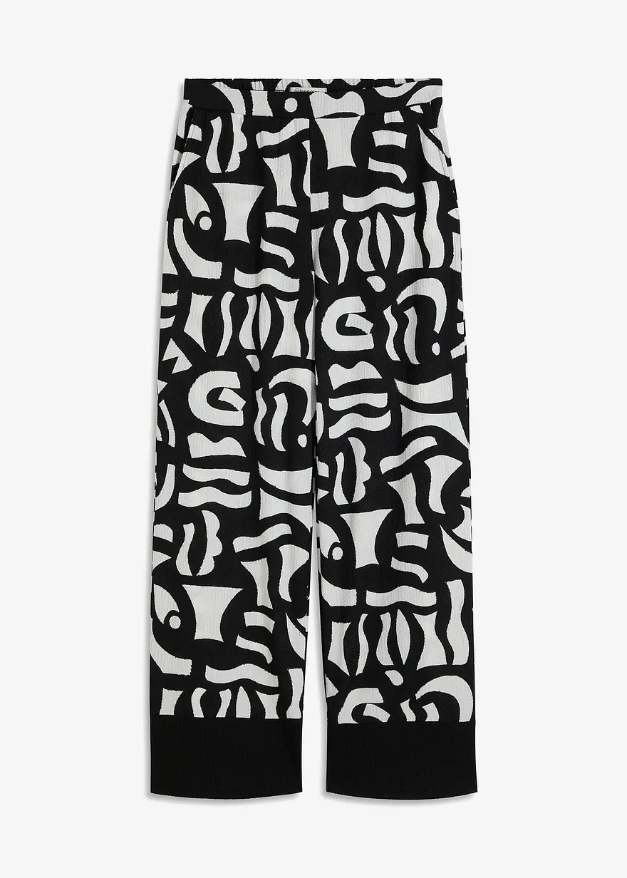 bedruckte Jersey-Hose