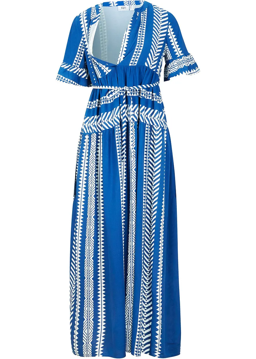 2-in-1 Umstands- und Stillkleid aus fließender Viskose
