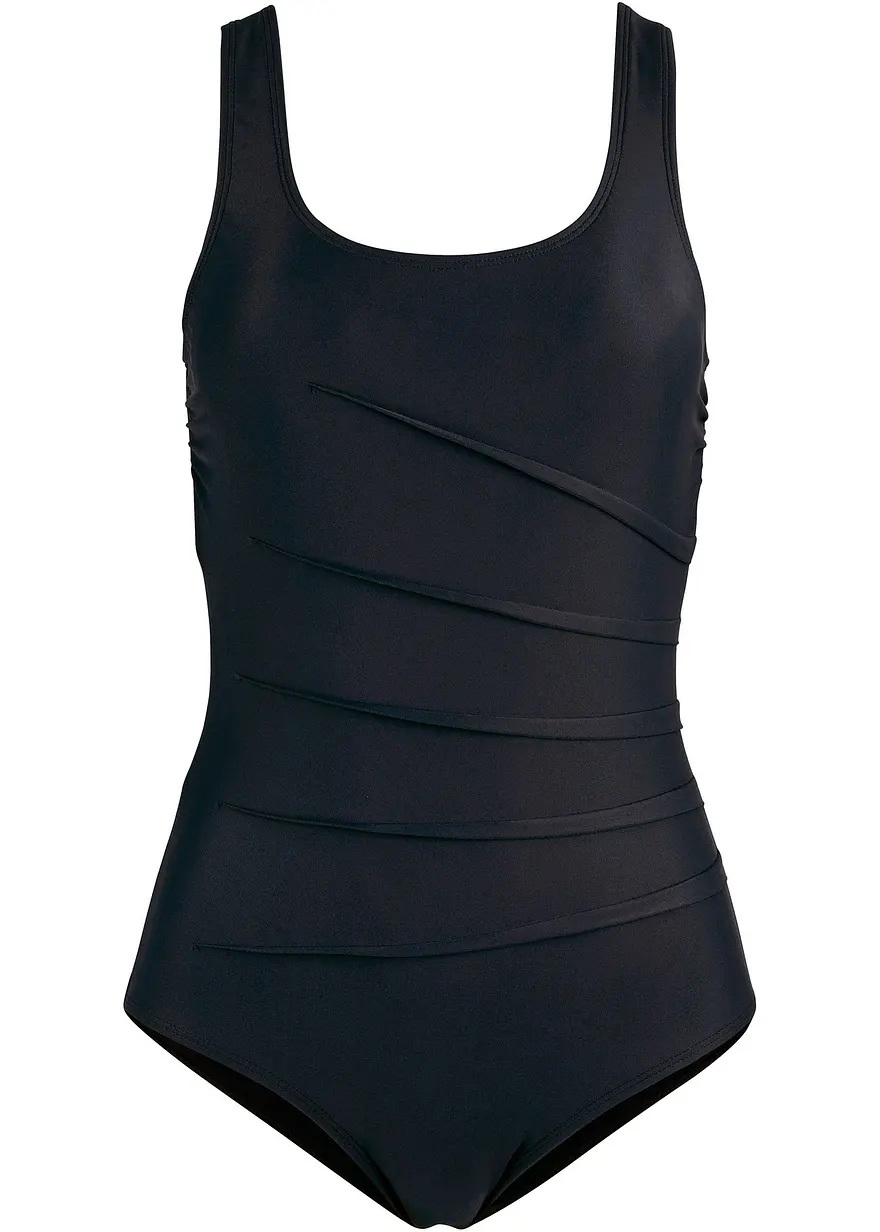 Light Shape-Badeanzug mit Zierfalten