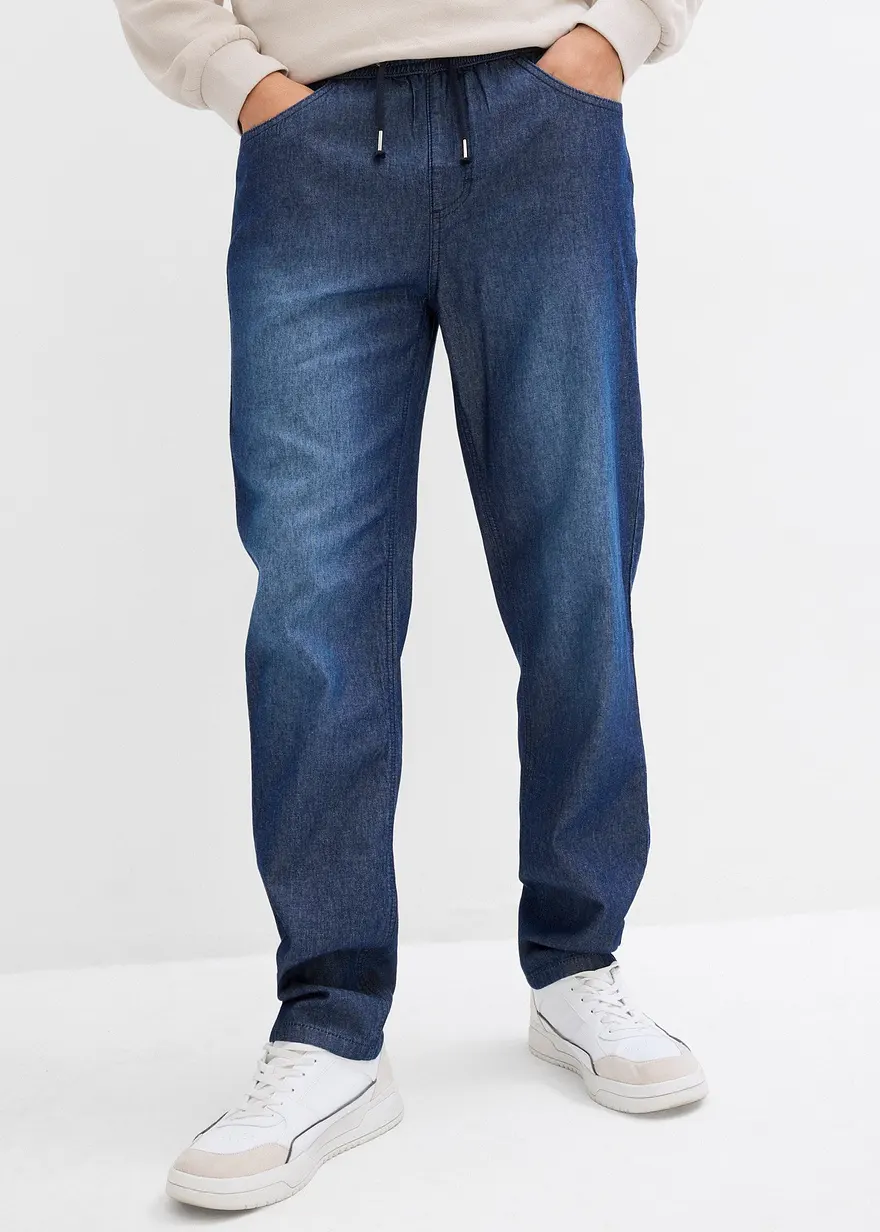Classic Fit Schlupfjeans in sommerlichem Denim (2er Pack)