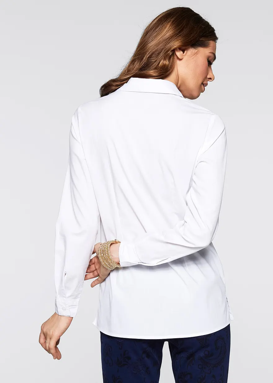 Long-Stretch-Bluse