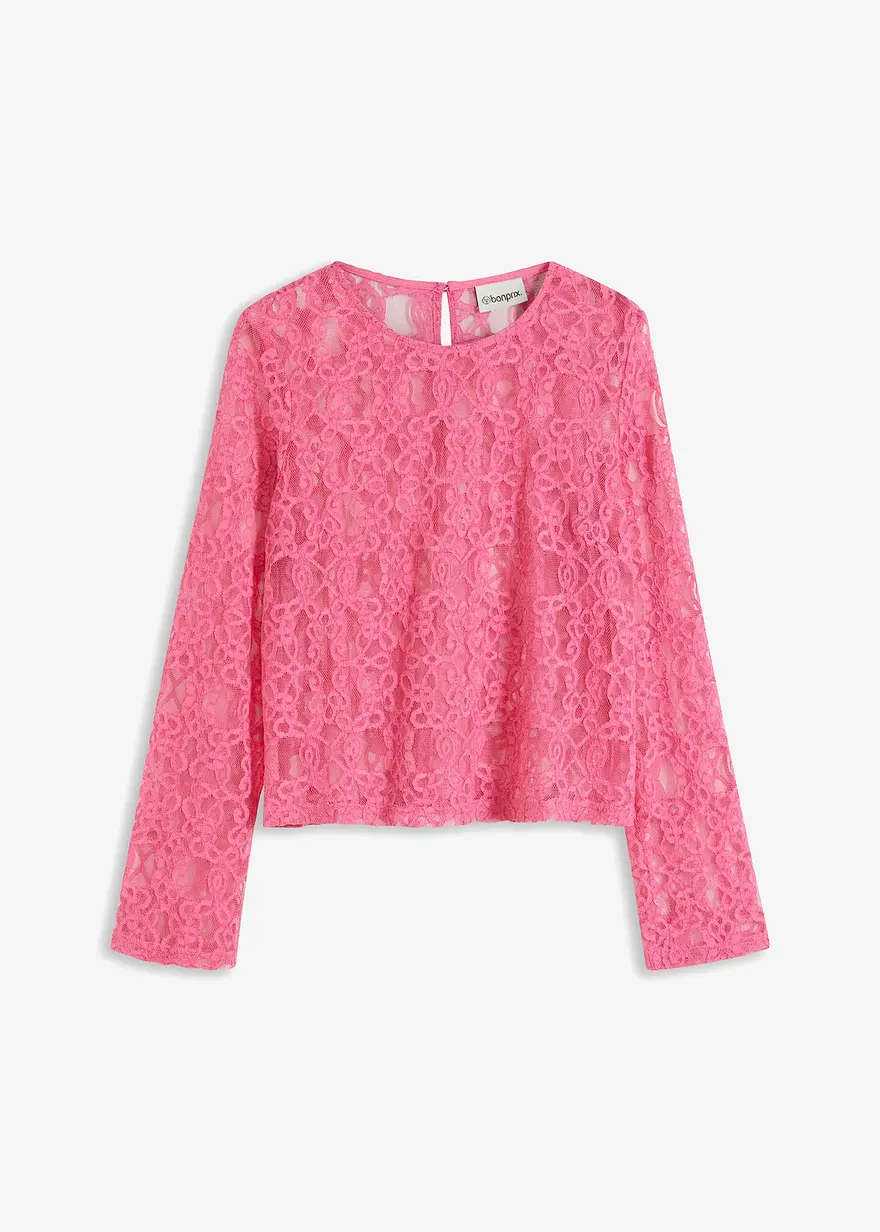 Blusenshirt aus Spitze
