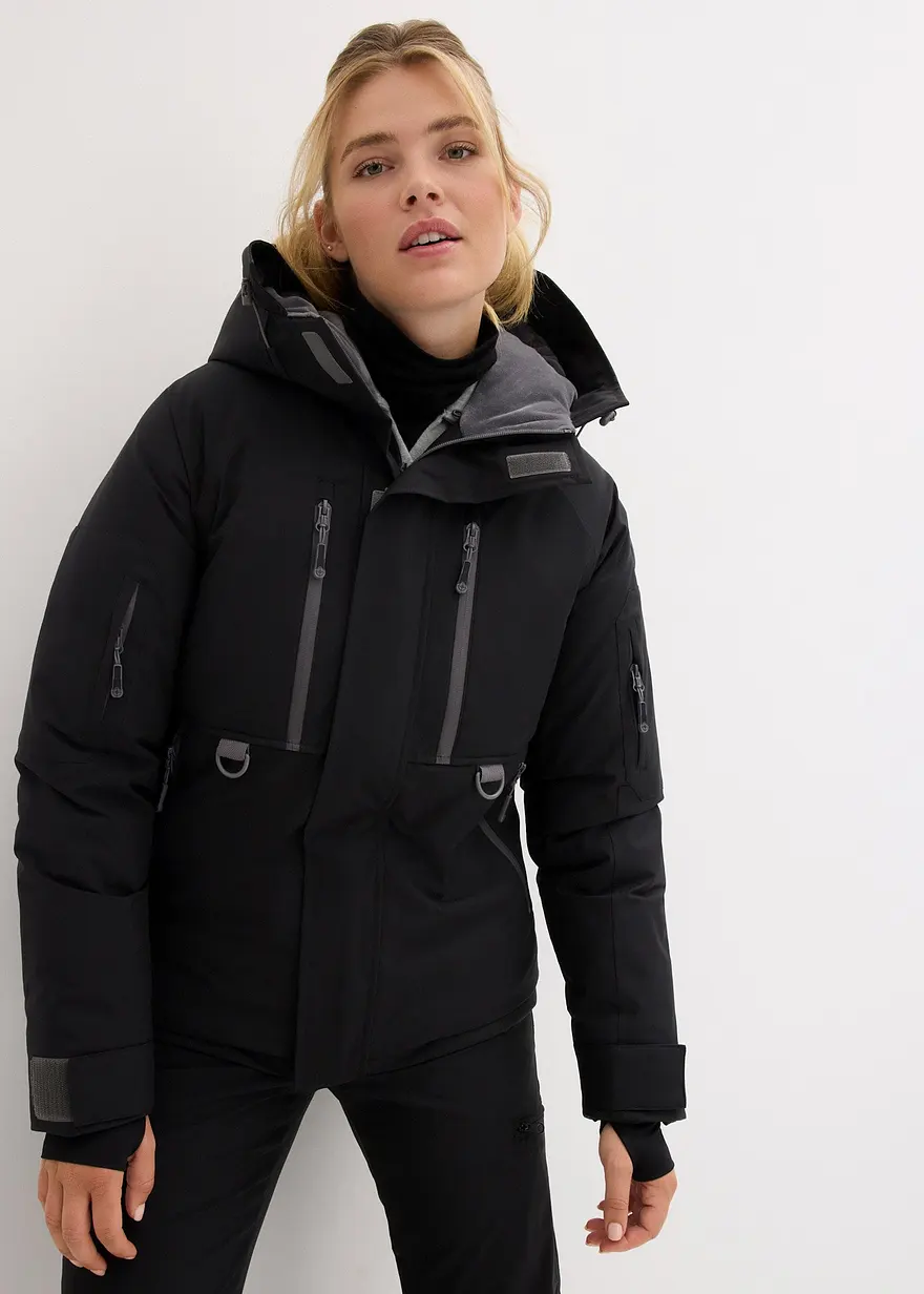 wasserdichte Ski-Jacke mit Schneefang