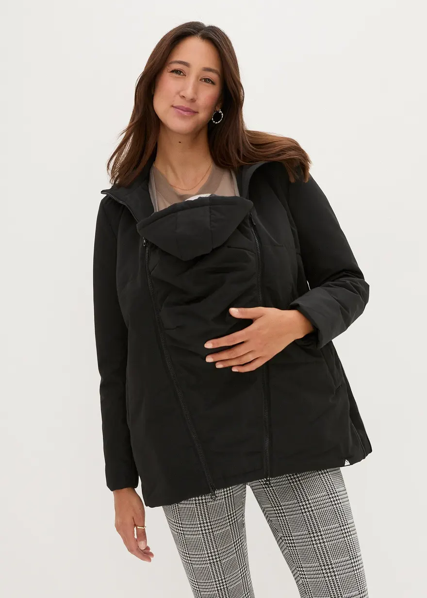 Wattierte 3-in-1 Umstandsfunktionsjacke mit Trageeinsatz