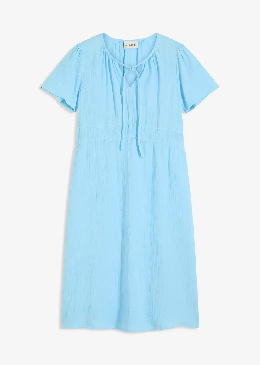 Tunika-Kleid aus Musselin