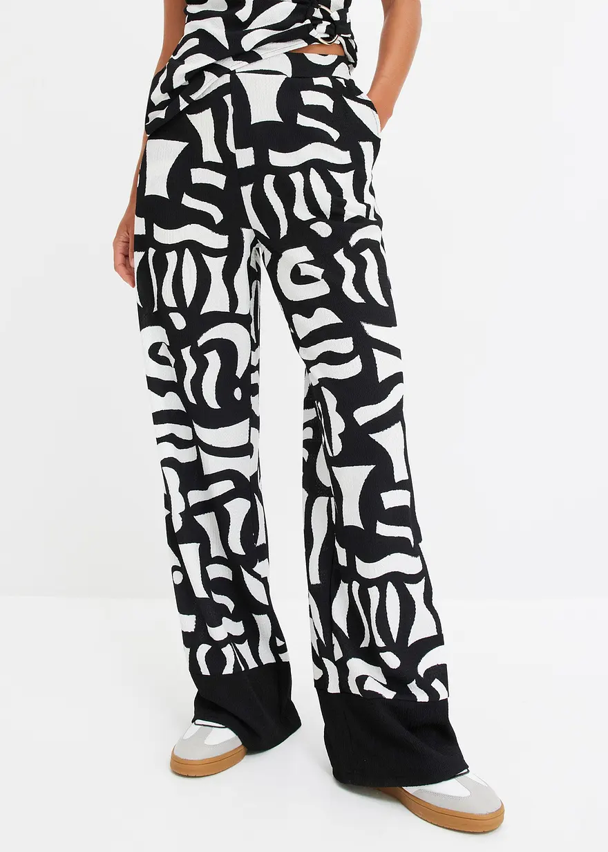 bedruckte Jersey-Hose