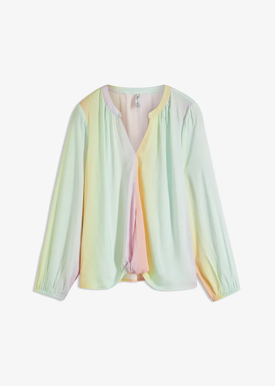 Bluse aus fließender Viskose