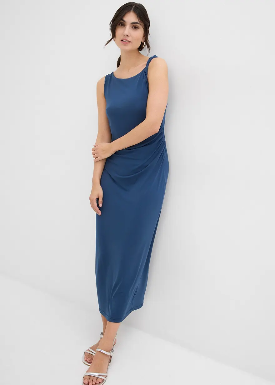 2-in-1 Umstands- und Stillkleid mit seitlichen Reißverschlüssen