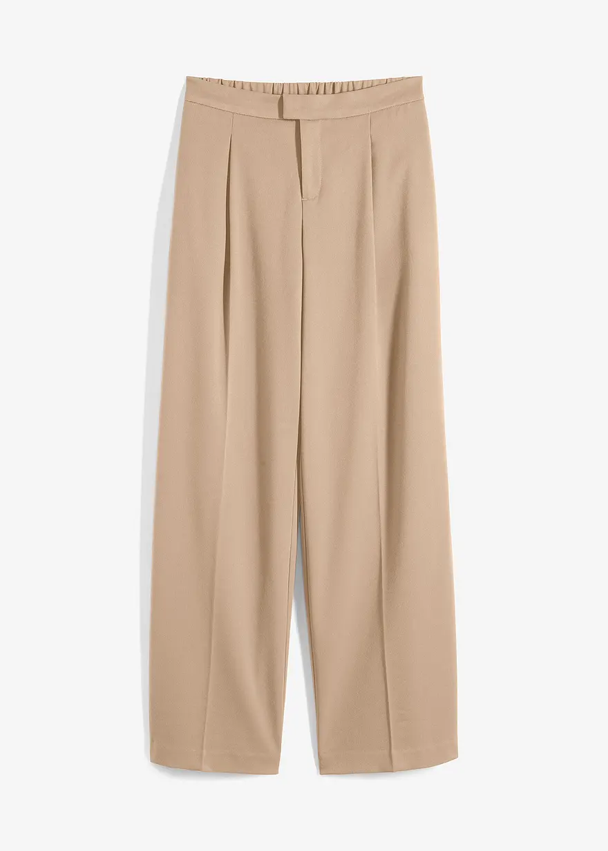Weite Bundfaltenhose