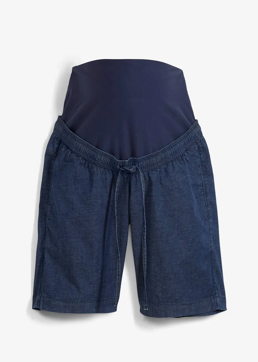 Umstandsshorts leichtem Stretchdenim