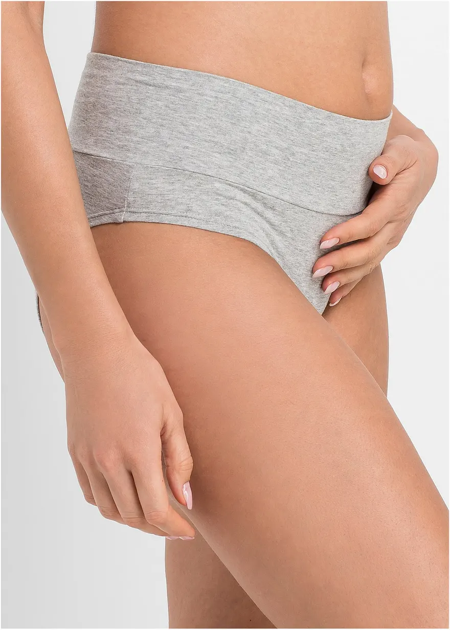 Umstandspanty mit Bio-Baumwolle (3er Pack)
