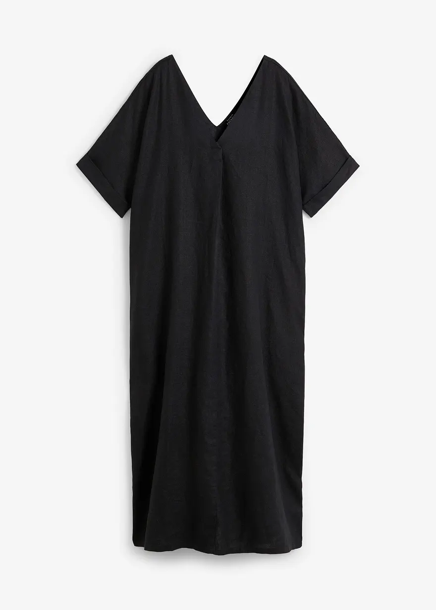 Kaftan-Kleid aus reinem Leinen