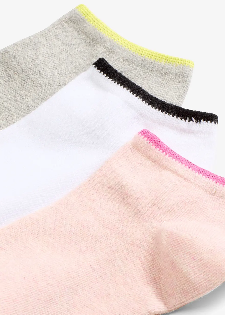 Sneakersocken mit Bio-Baumwolle (6er Pack)