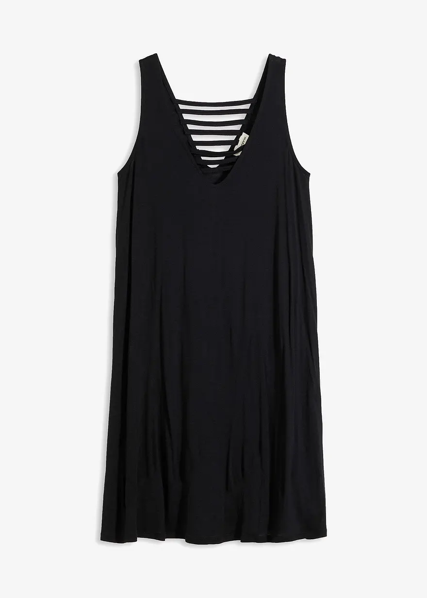 Transparentes Strandkleid aus Viskose