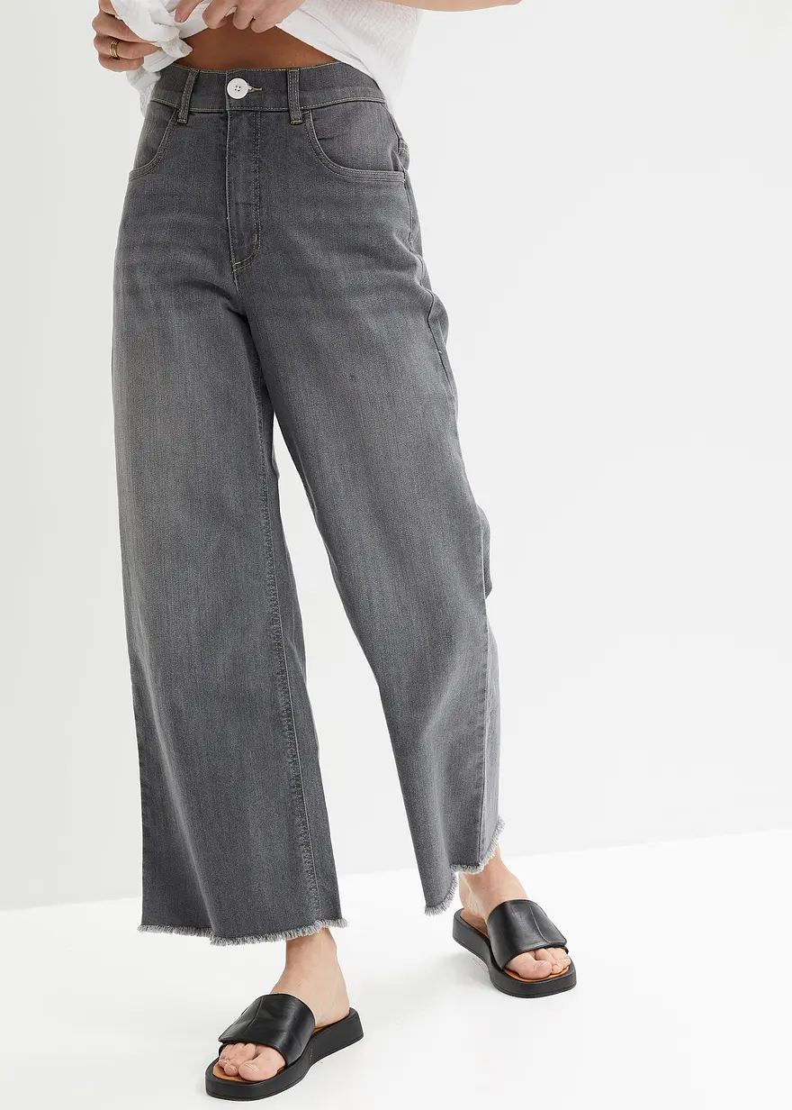 7/8-Komfort-Stretch-Jeans, Wide Fit